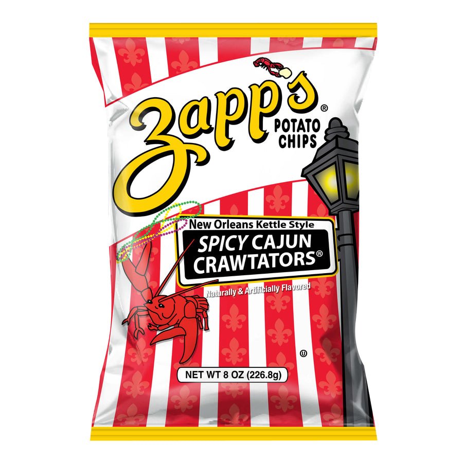 Zapp's Spicy Cajun Crawtators® Kettle Cooked Potato Chips